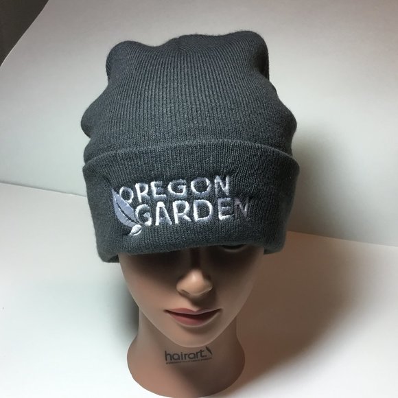 Nike Other - Oregon Garden Silverton Oregon Beanie Gray NWOT